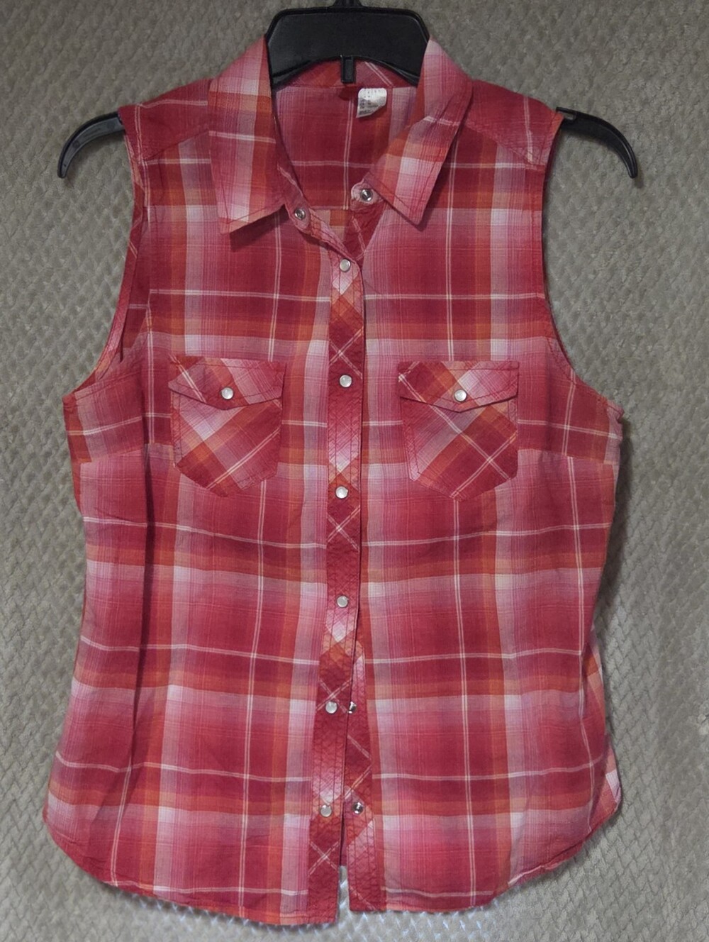 Divided By H&M WESTERN sleeveless Shirt Size 10